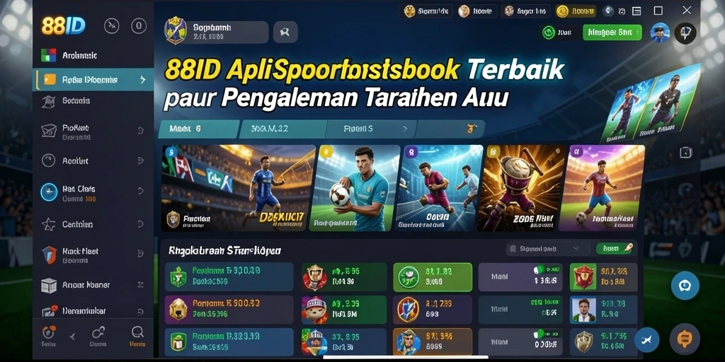 Screenshot gameplay 88ID menunjukkan antarmuka taruhan yang menarik.