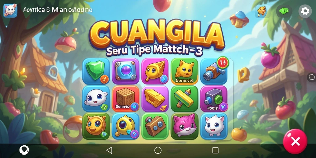 Tampilan gameplay CUANGILA yang seru dan menantang.