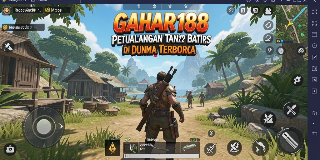 Screenshot GAHAR188 menampilkan momen seru dalam petualangan Open World.