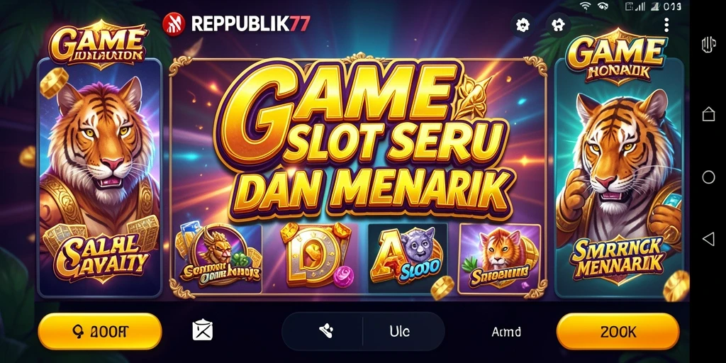 Tampilan menarik dari gameplay <strong>REPUBLIK77</strong> yang menggugah selera.