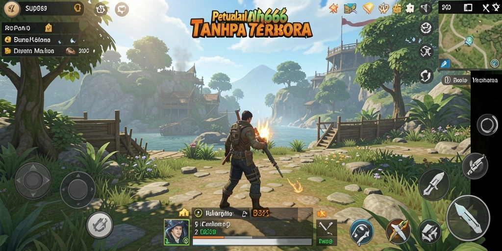 Tampilan menakjubkan gameplay Open World SUPERWD666.